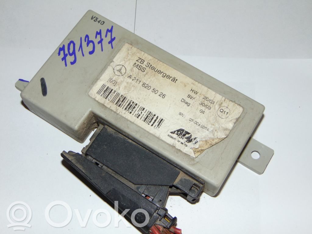 Mercedes-Benz E W211 Other control units/modules 