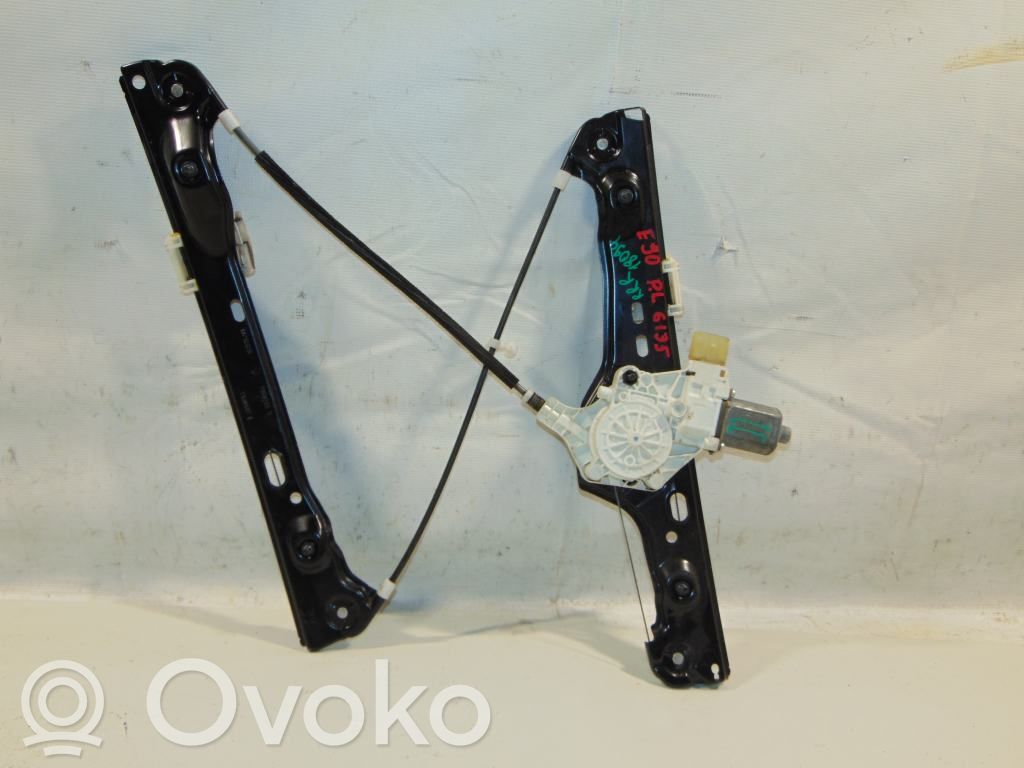 Front door window regulator with motor   51337140587,67626927027,0130822226
