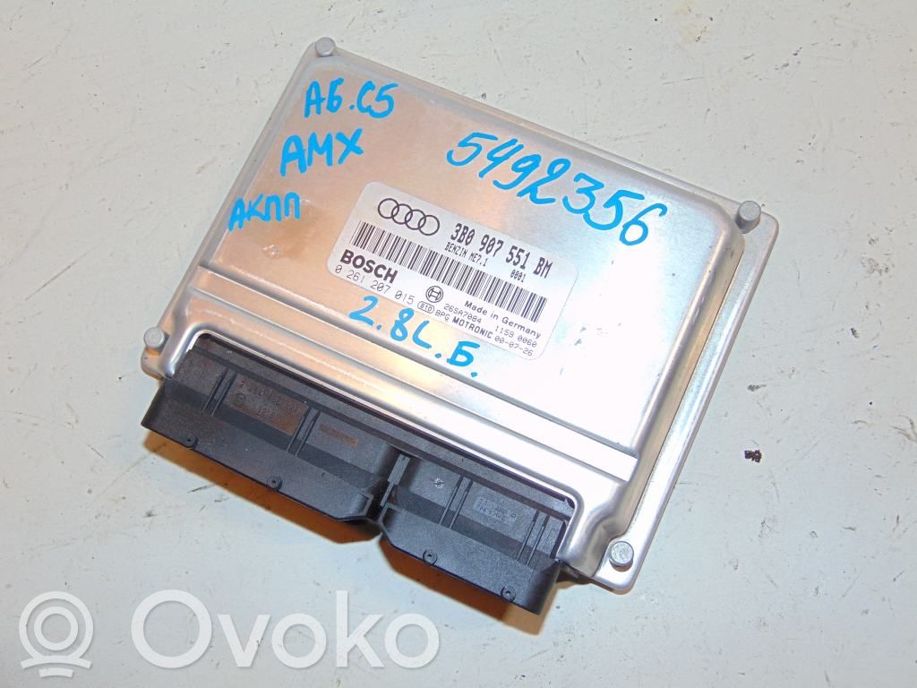 Engine control unit/module   3B0907551BM,3B0997552DX,0261207015