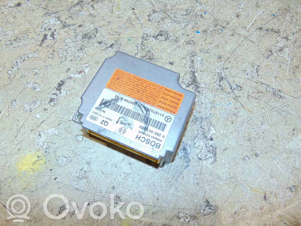 Airbag control unit/module   A2118702626