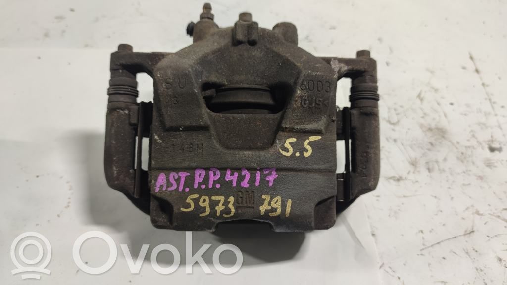 Opel Astra J Front brake caliper 