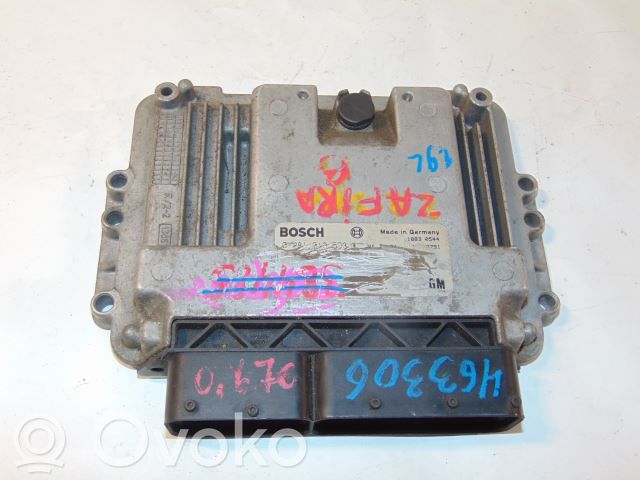 Opel Zafira B Engine control unit/module 