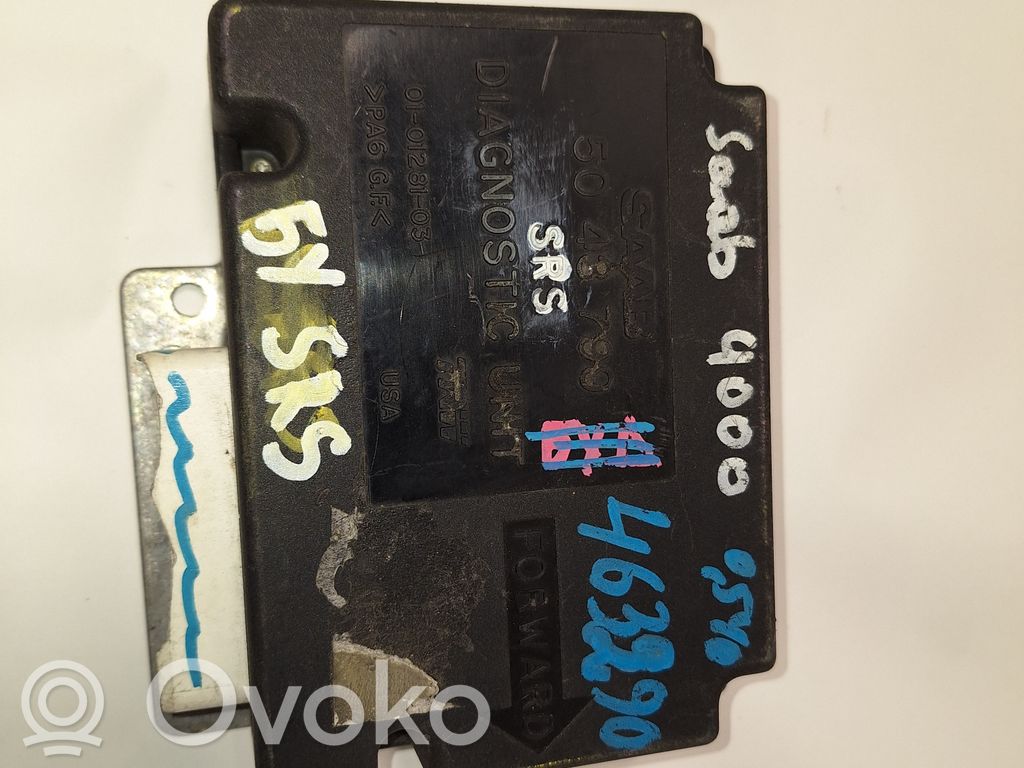 Saab 9000 CD Airbag control unit/module 