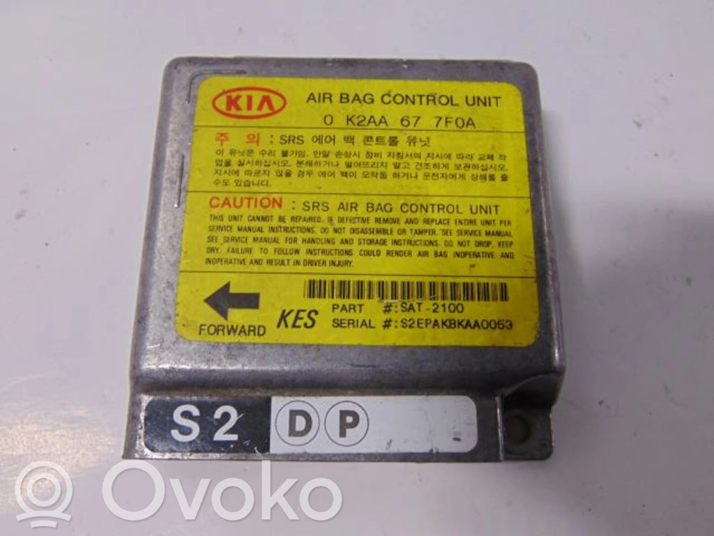 Airbag control unit/module   0K2AA677F0A