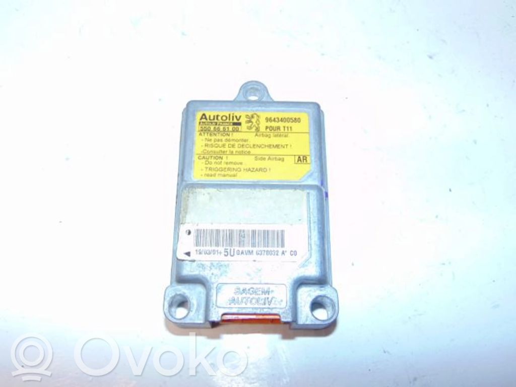 Peugeot 206 Airbag control unit/module 
