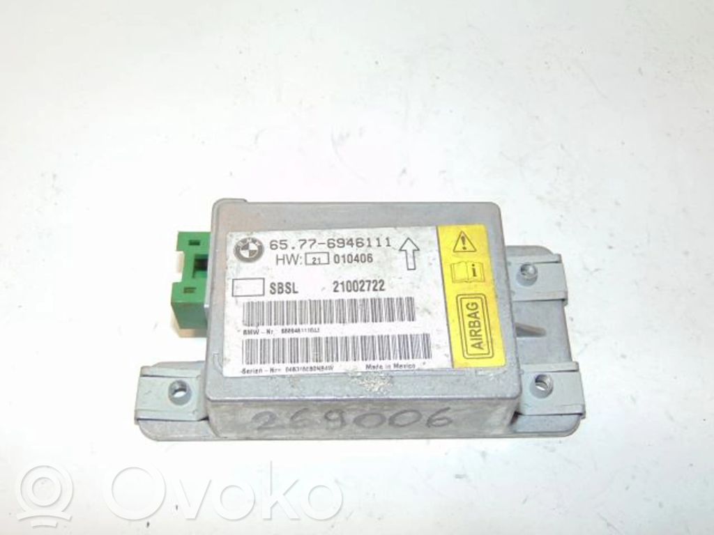BMW 7 E65 E66 Gaisa spilvenu trieciensensors 