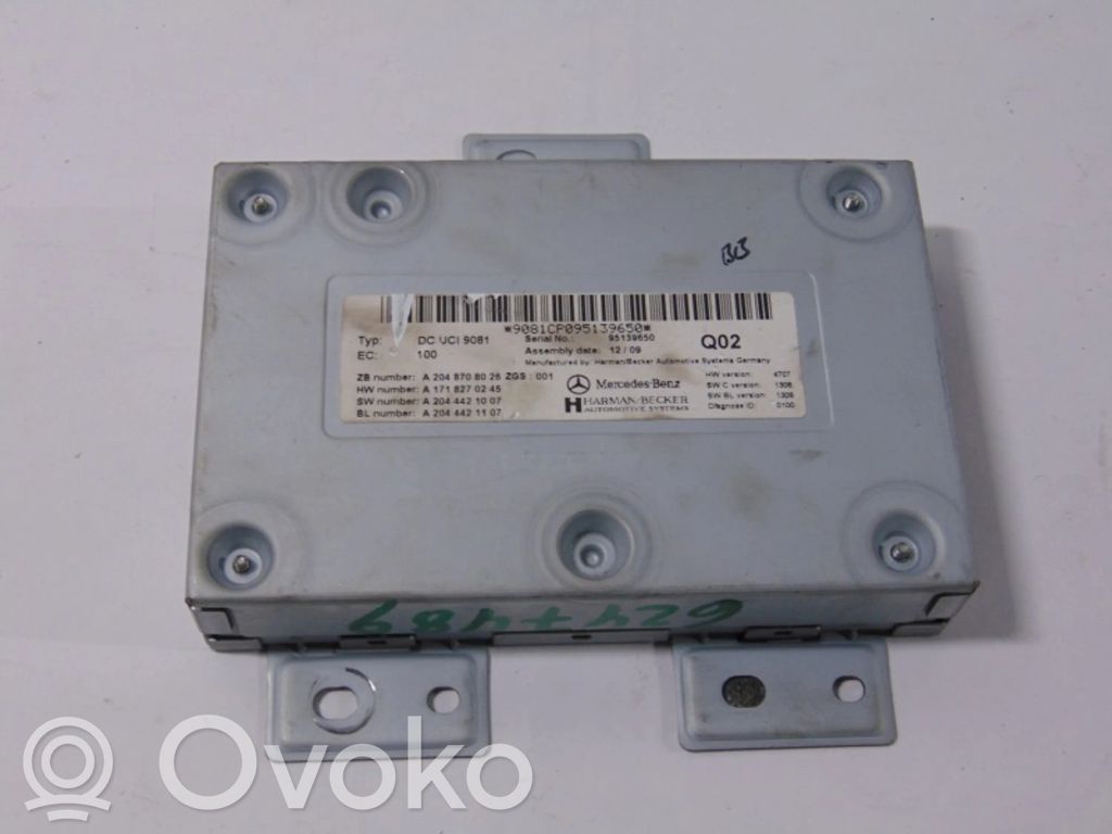 Mercedes-Benz R W251 Muut ohjainlaitteet/moduulit 