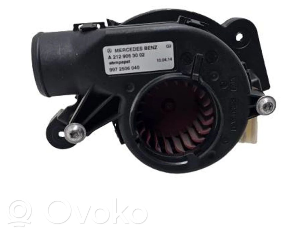 Mercedes-Benz E W212 Heater fan/blower 