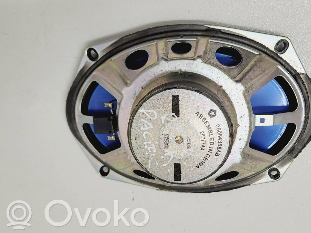 Front door speaker   05064358AB,26777AA,6Y5302