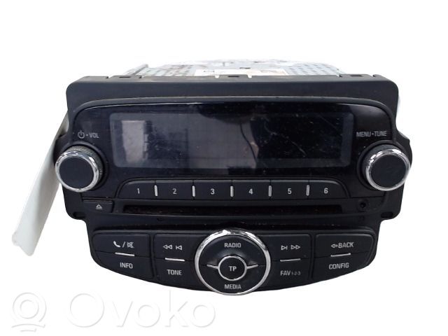 Opel Corsa E Unidad delantera de radio/CD/DVD/GPS 