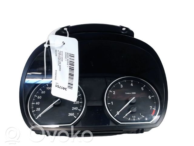 BMW 1 E82 E88 Vitezometru (grup de instrumente) 
