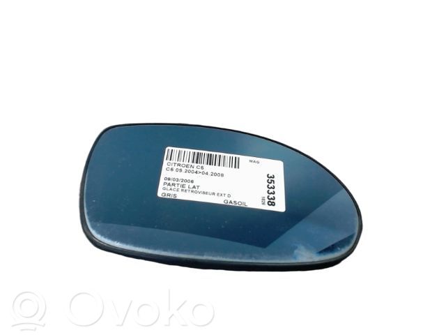 Citroen C5 Spoguļa stikls 