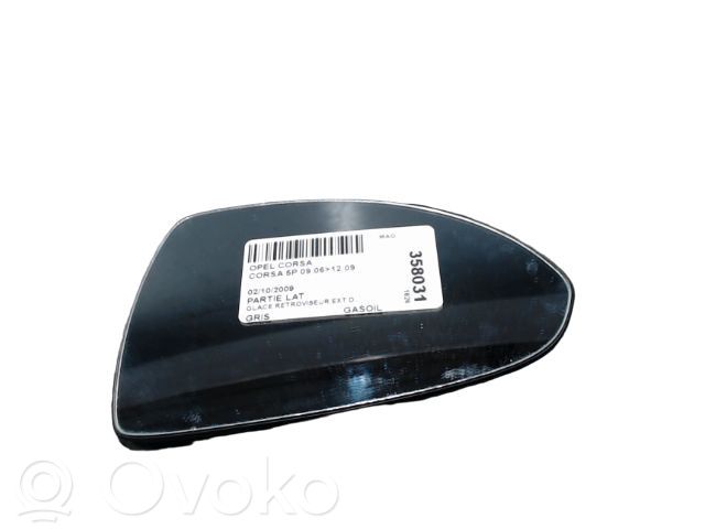 Opel Corsa D Sticlă oglindă laterală 