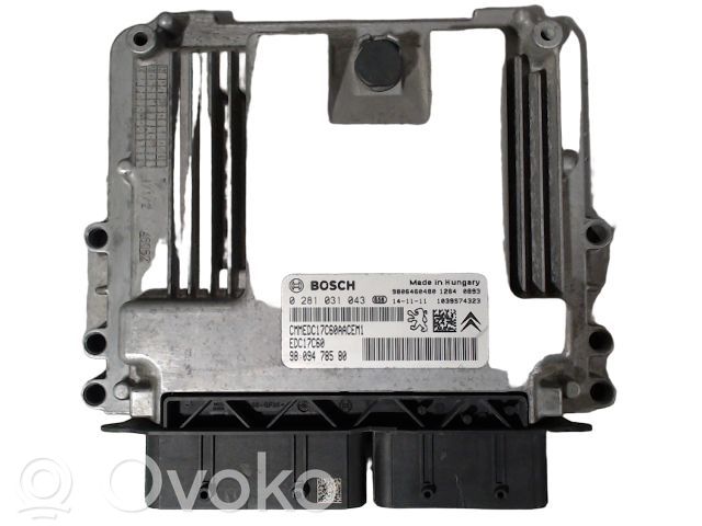 Galios (ECU) modulis   1613425880,1613425880,EDC17C60PSA