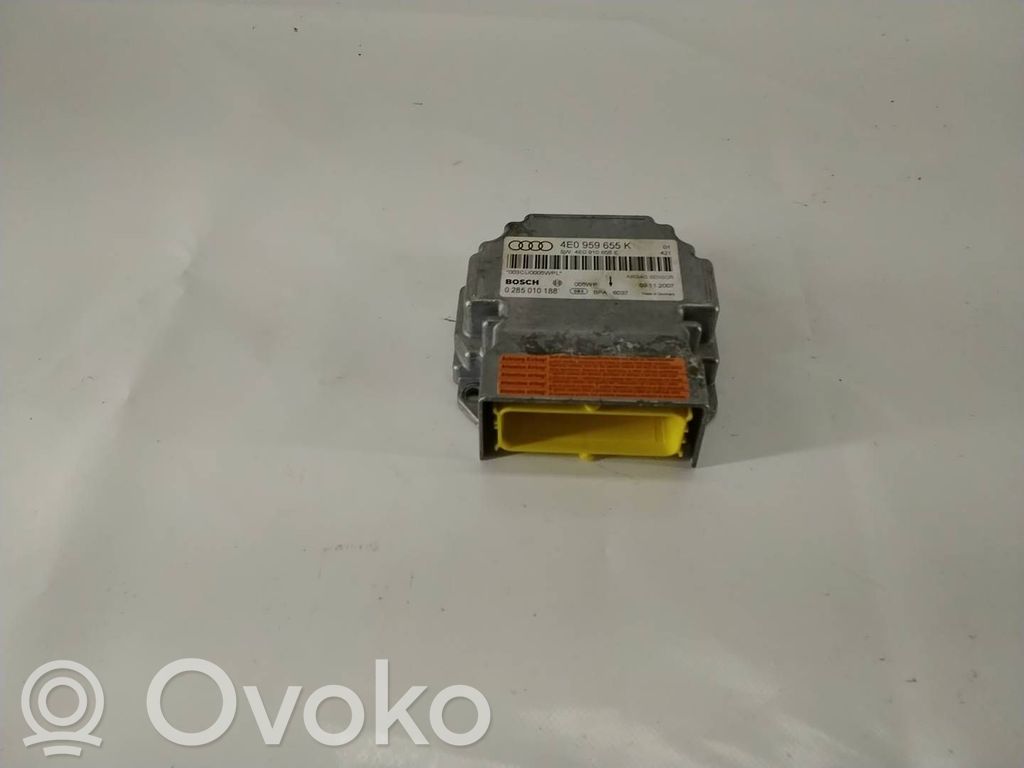 Airbag control unit/module   4E0959655K,4E0910655E,0285010188