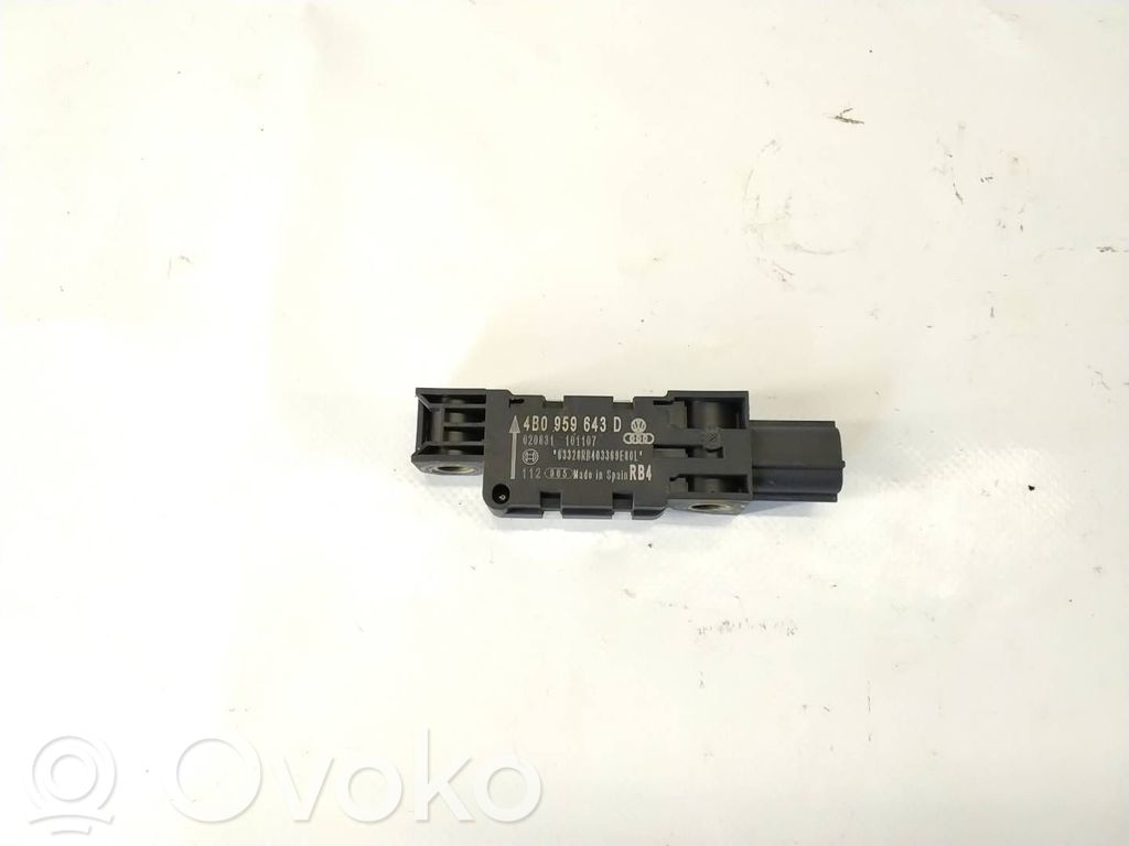 Audi A8 S8 D3 4E Czujnik uderzenia Airbag 