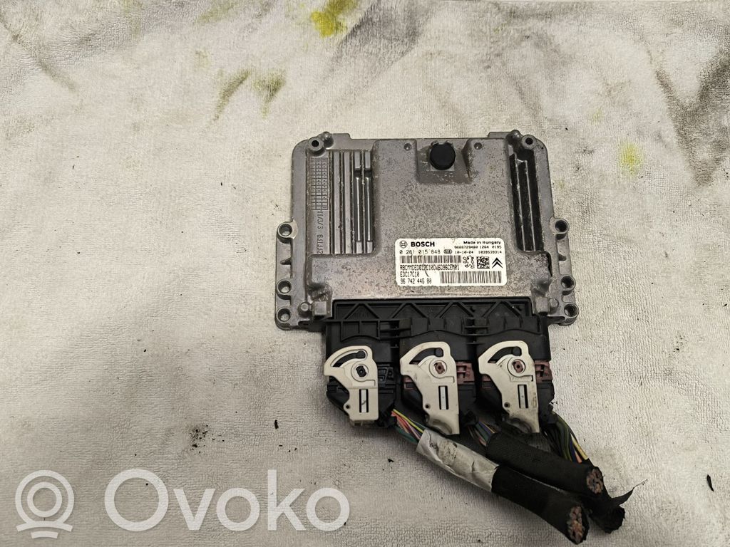 Peugeot 207 Engine control unit/module 