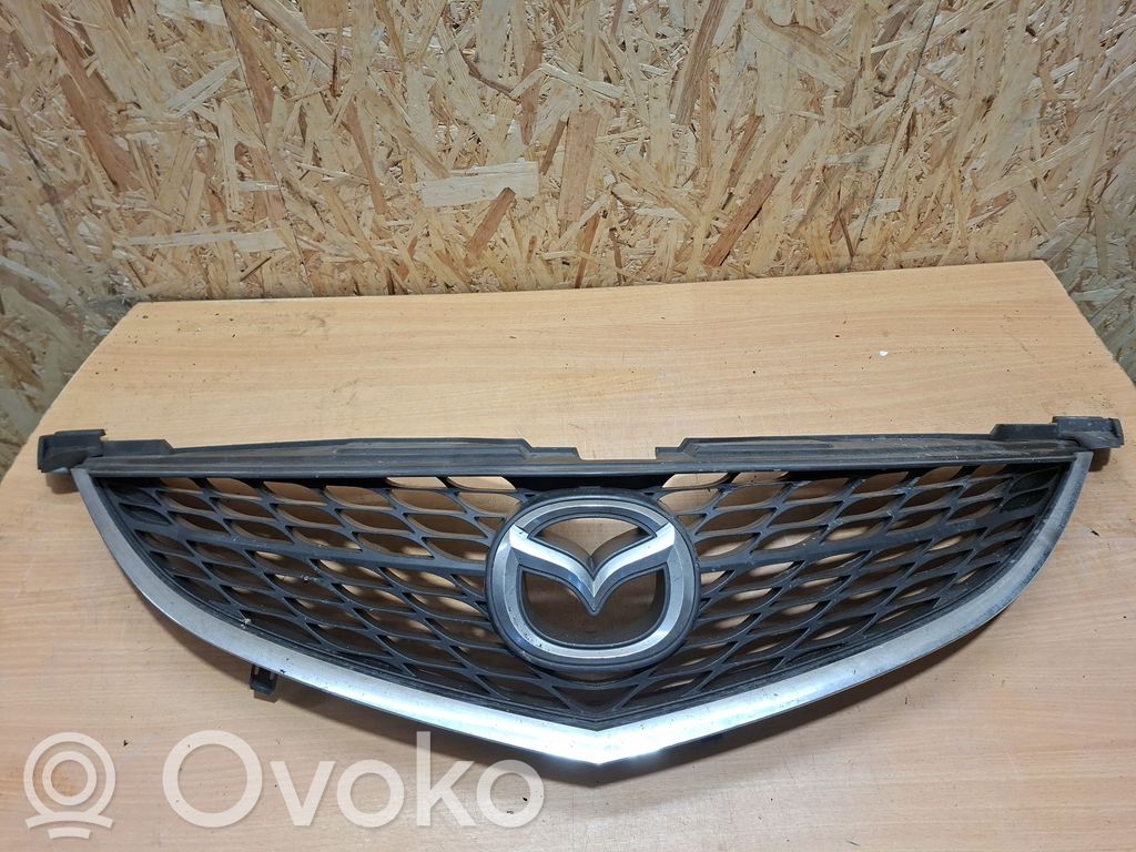 Mazda 6 Front bumper upper radiator grill 