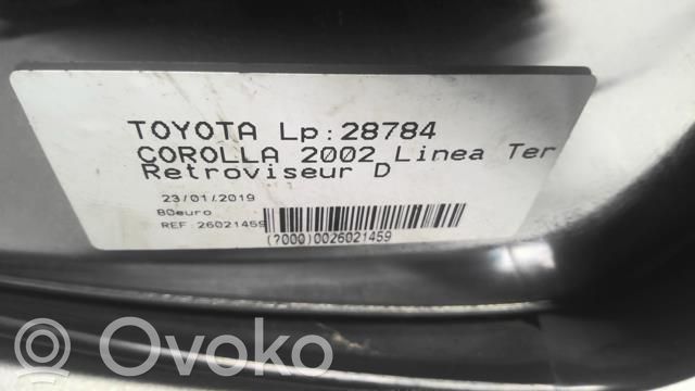 Toyota Corolla E120 E130 Rétroviseur électrique de porte avant