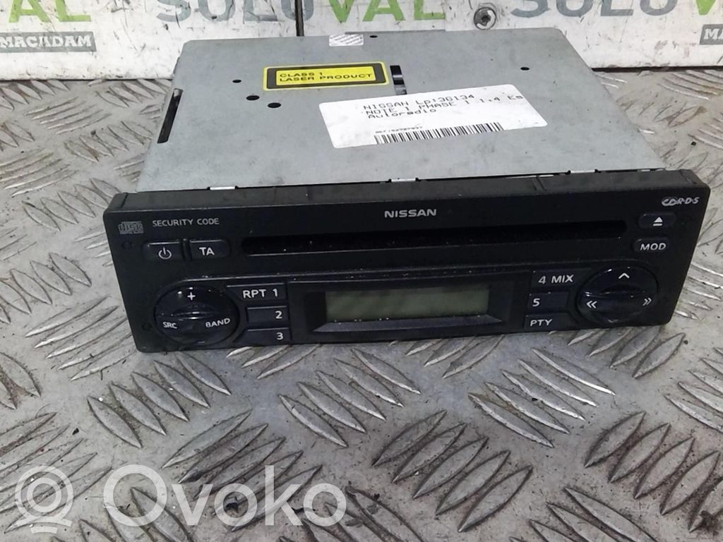 Nissan Note (E11) Panel / Radioodtwarzacz CD/DVD/GPS 