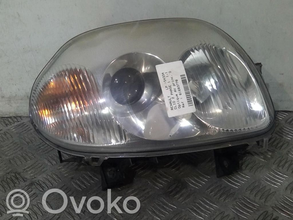 Renault Clio II Phare frontale