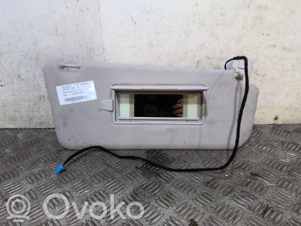 Peugeot Traveller Sun visor 
