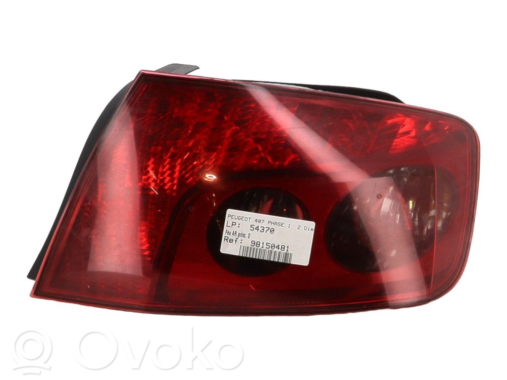 Peugeot 407 Luci posteriori 
