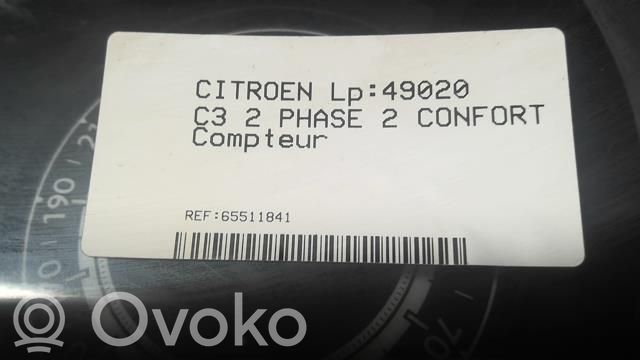 Tachimetro (quadro strumenti)   98041179XT