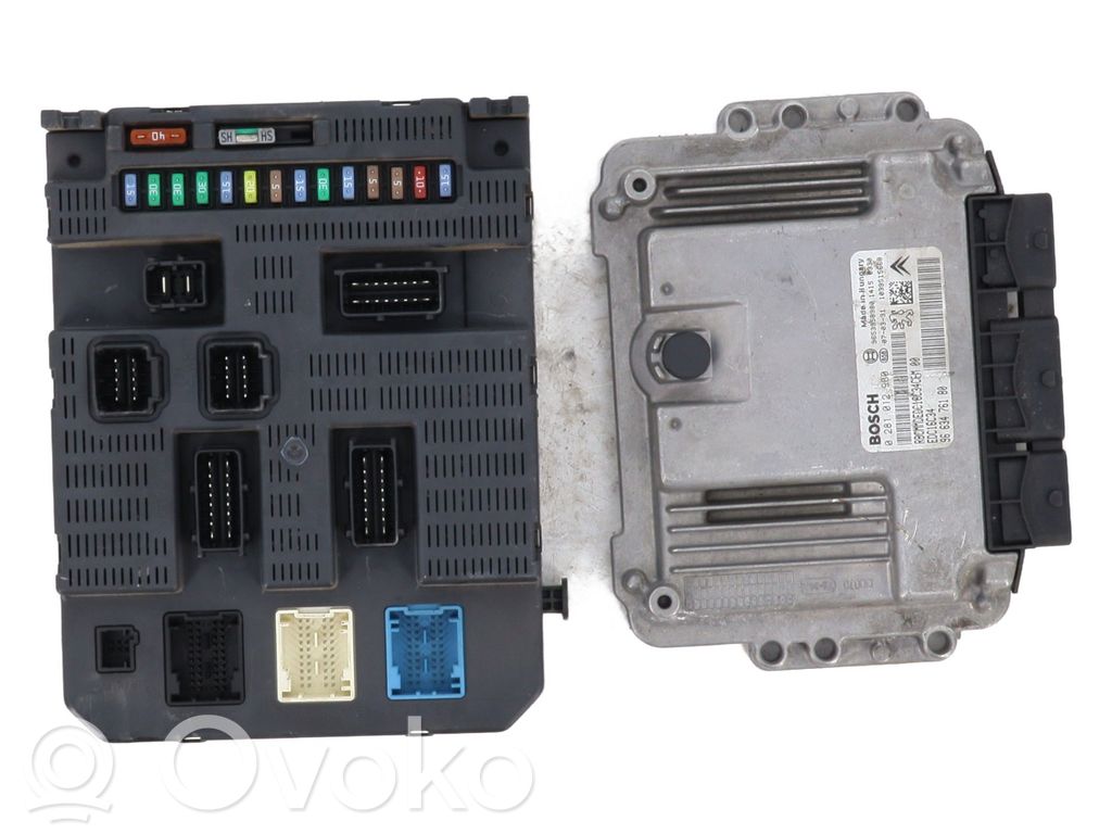 Citroen C3 Kit centralina motore ECU e serratura