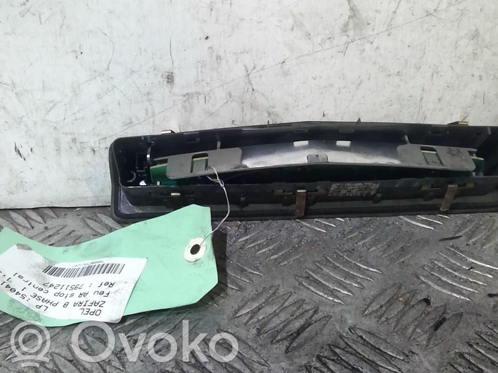 Opel Zafira B Luce d’arresto centrale/supplementare 