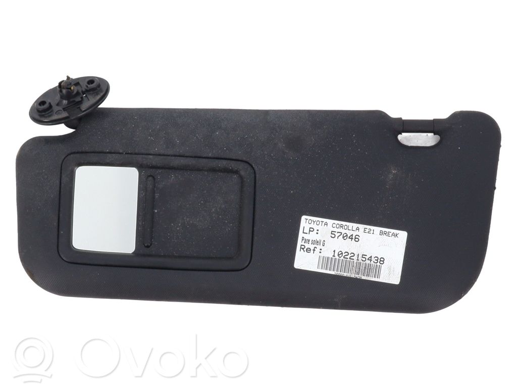 Toyota Corolla E210 E21 Sun visor 