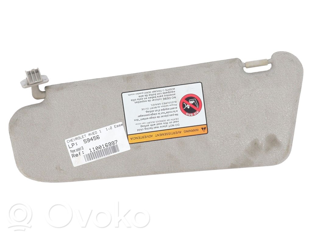 Sun visor   96650104
