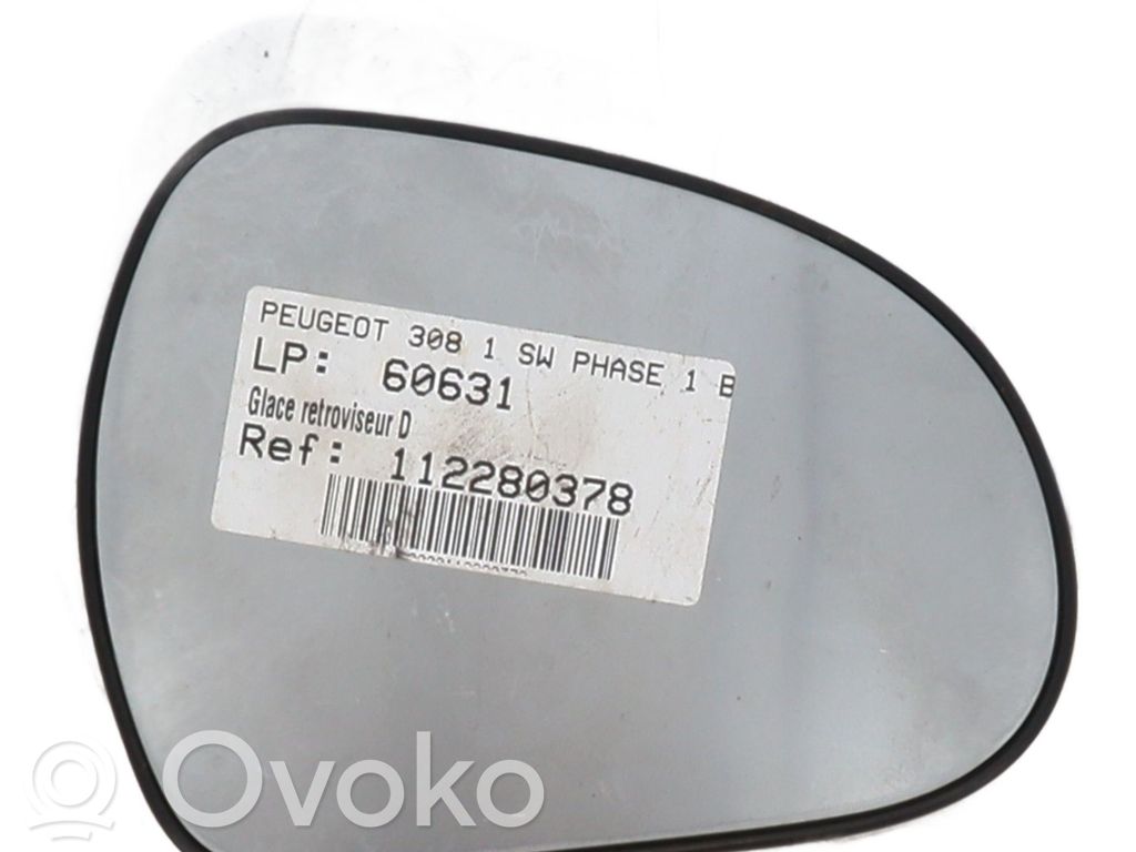 Peugeot 308 Elektryczne lusterko boczne drzwi przednich 