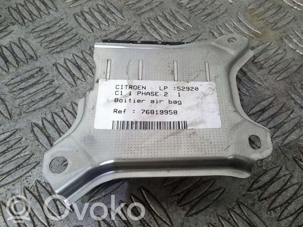 Citroen C1 Airbag control unit/module 