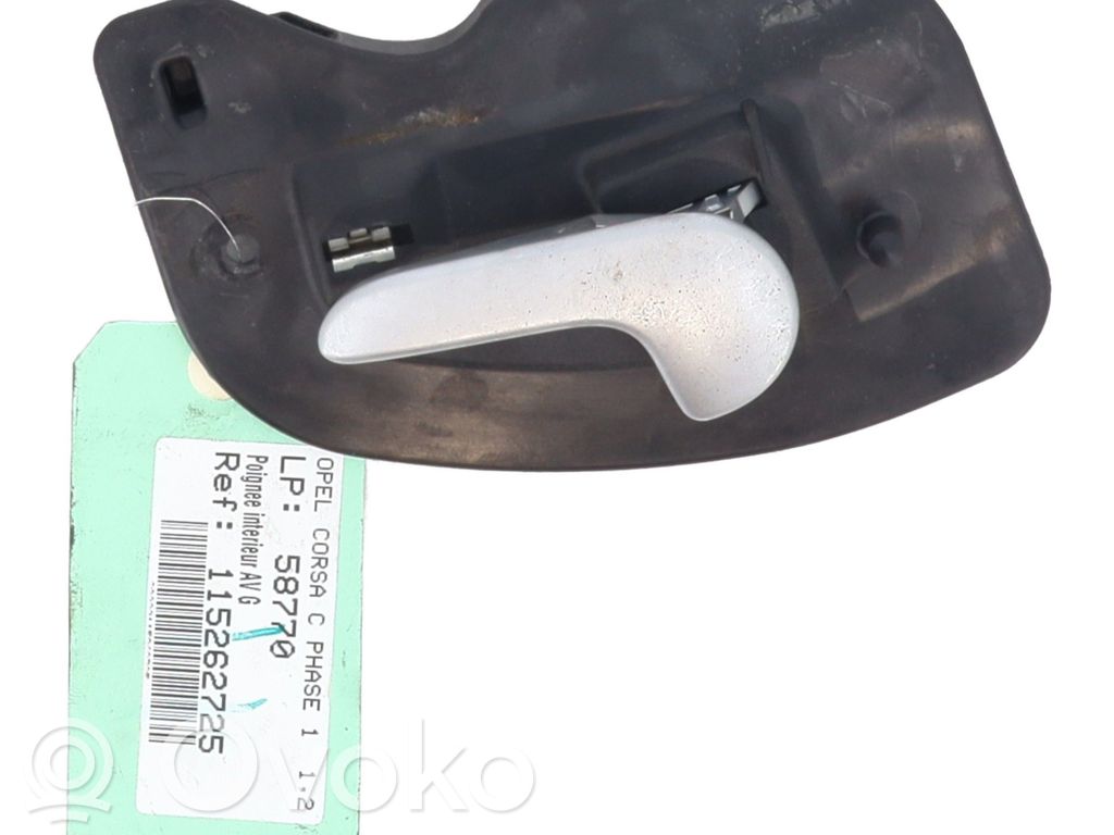 Opel Corsa C Front door interior handle 