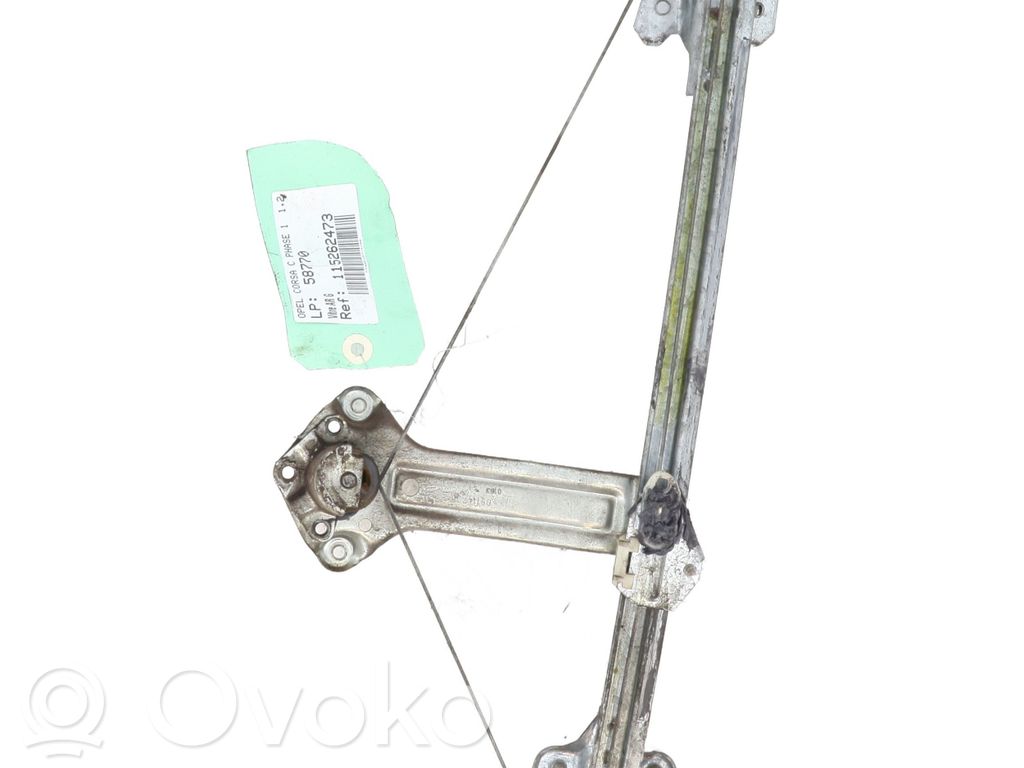 Opel Corsa C Luna de la puerta trasera 