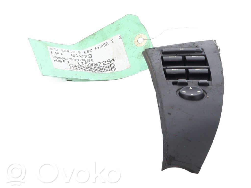 BMW 5 E60 E61 Interrupteur commade lève-vitre 