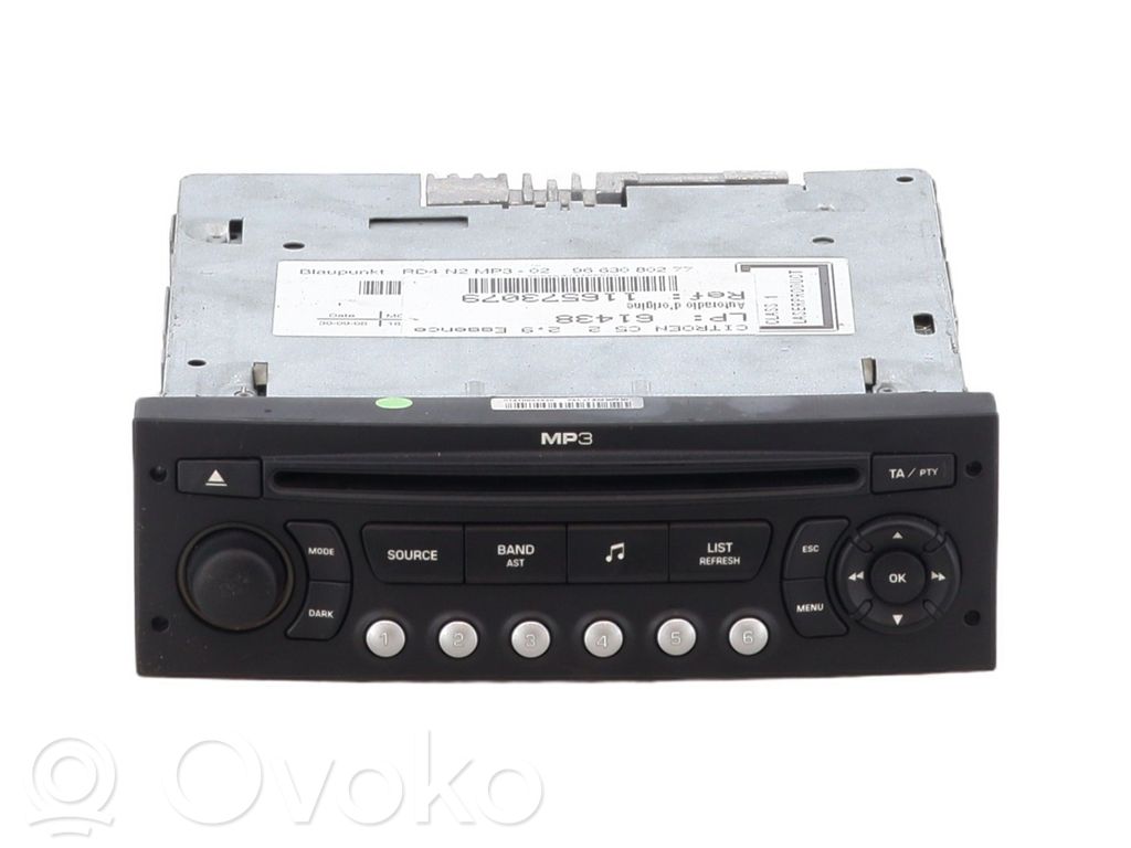 Citroen C5 Unitate principală radio/CD/DVD/GPS 