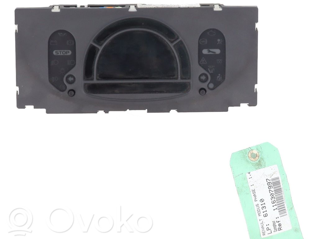 Renault Modus Speedometer (instrument cluster) 