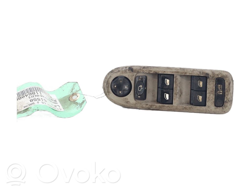 Citroen C5 Electric window control switch 