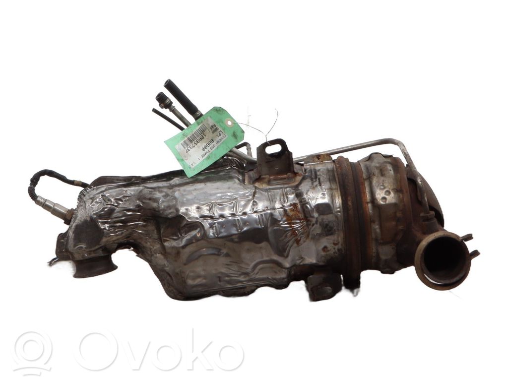 Citroen DS3 Filtr cząstek stałych Katalizator / FAP / DPF 