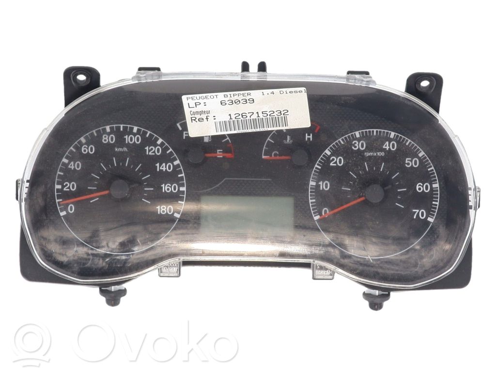Peugeot Bipper Speedometer (instrument cluster) 