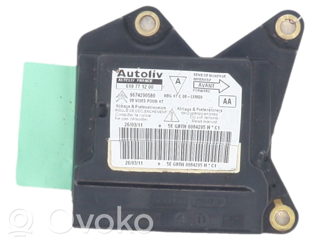 Airbag control unit/module   9803844280