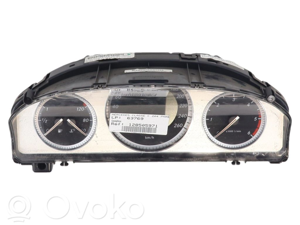 Mercedes-Benz C W204 Licznik / Prędkościomierz 
