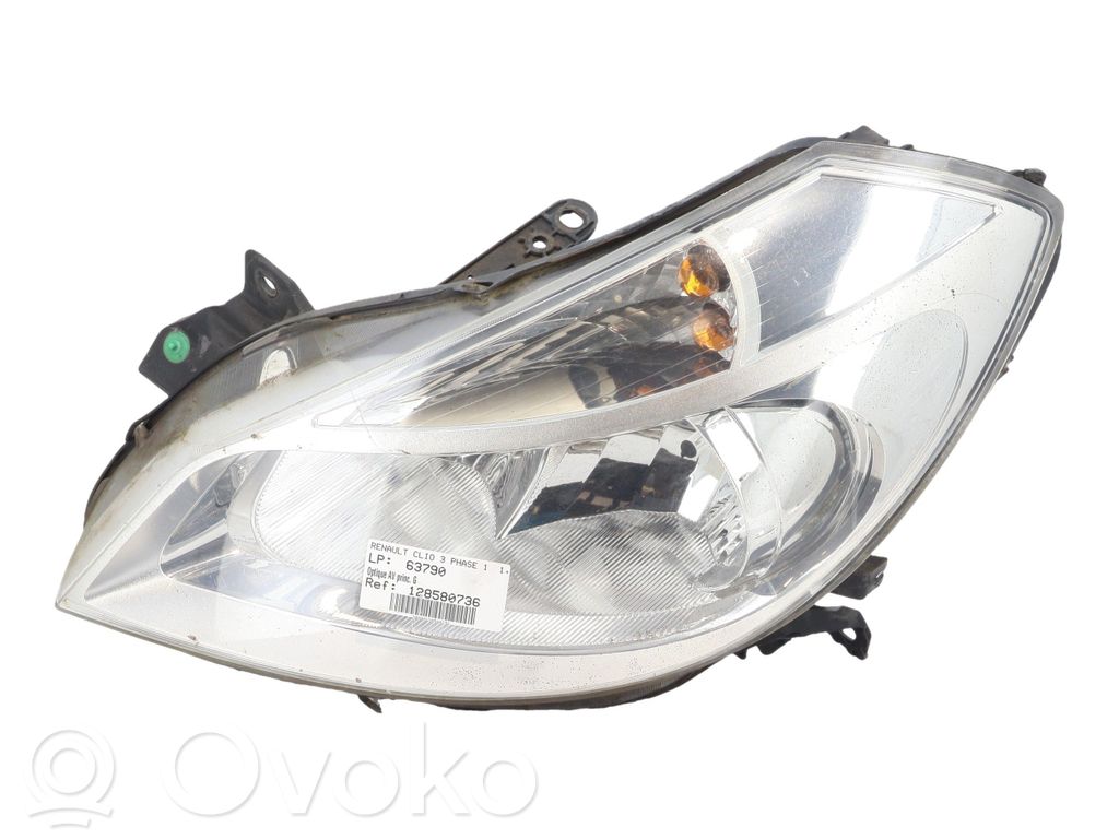 Renault Clio III Faro/fanale 
