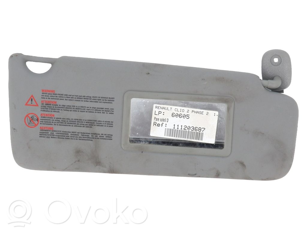 Renault Clio II Osłona przeciwsłoneczna 