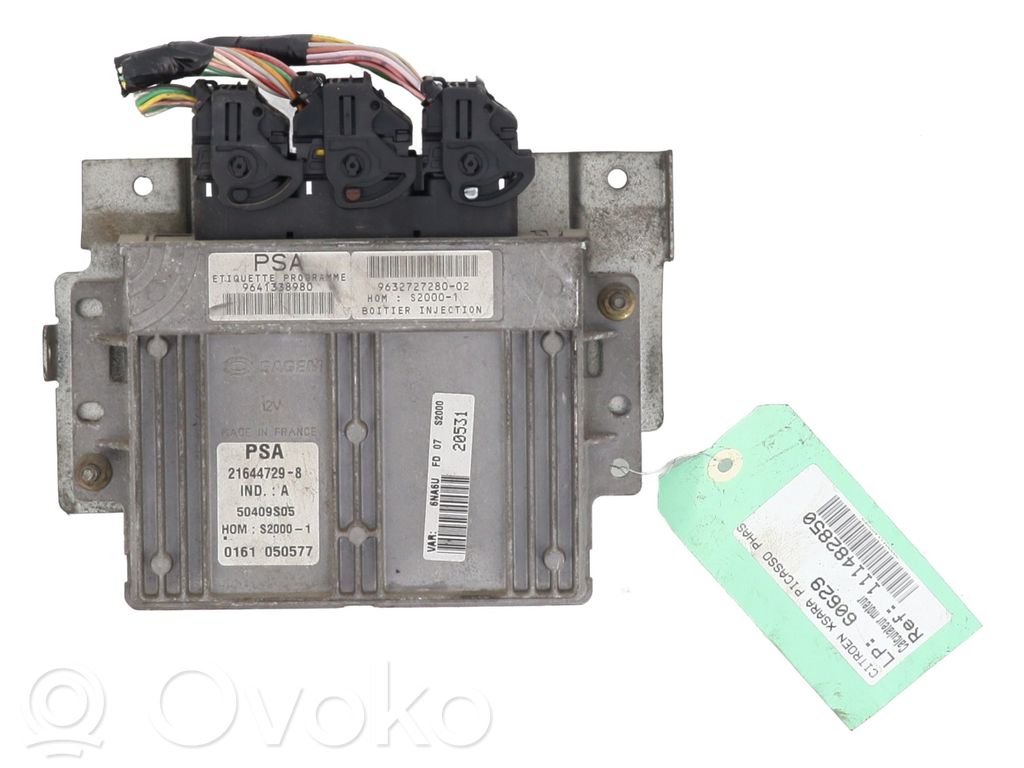 Citroen Xsara Picasso Sterownik / Moduł ECU 