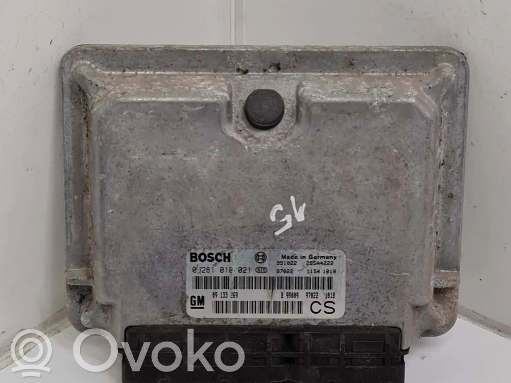 Opel Zafira A Centralina/modulo del motore 