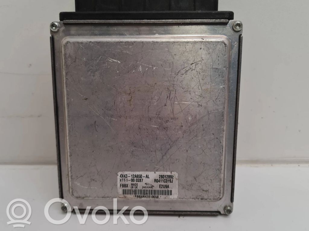 Engine control unit/module   4X4312A650AL,28012892,R0411C019J