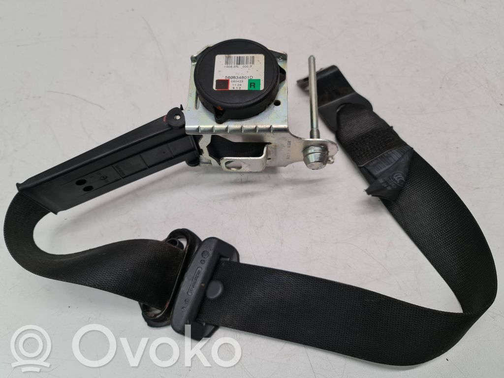 Opel Zafira B Front seatbelt 